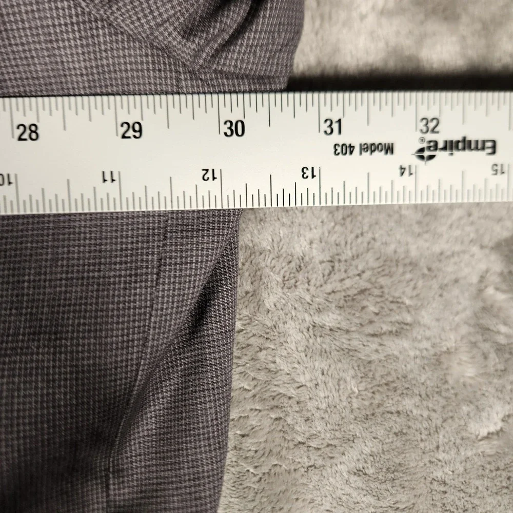 Ralph Lauren Suit Jacket Mens 58R Grey 100% Wool Natural Stretch Blazer